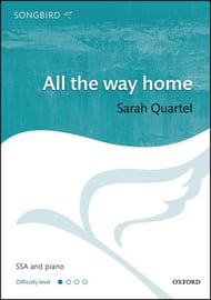 All the Way Home SSA choral sheet music cover Thumbnail